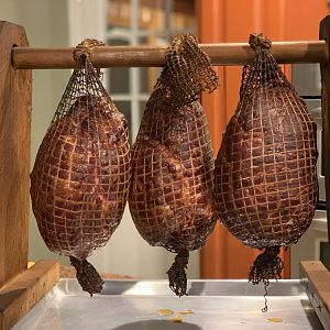 Smoked Thanksgiving Hams