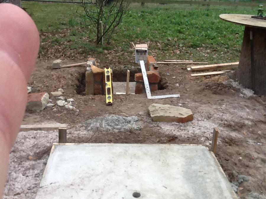 Pic 7 - Firebox Started with Stone.jpg