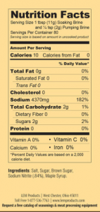 Backwoods Ham Kit   Sweeter Than Sweet   LEM Products.png