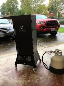 Masterbuilt propane hotsell smoker modifications