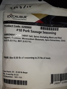  A.C. Legg Maple Flavored Breakfast Sausage : Mixed