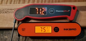 PT-75 TEMP & TIME INSTANT-READ DIGITAL MEAT THERMOMETER - Smoke 'n' Fire -  a KC BBQ Store