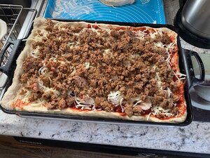 sausage on pie.jpg sausage on pie.jpg