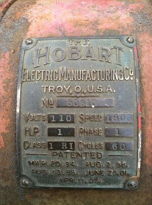 Hobart Meat Grinder 1910 name plate.jpg