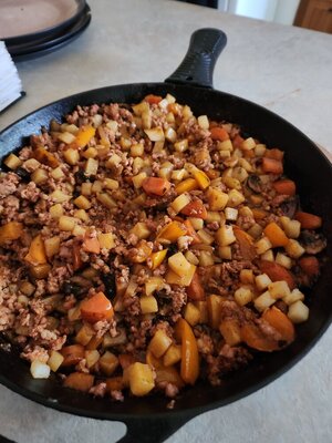 Shephard's pie done in a cast iron on grill.jpg