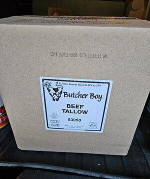 25 10 01 beef fat for fryer in box from Restaurant Depot.jpg