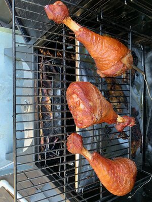 Smoked Turkey Legs - Out of the Smoker.jpeg