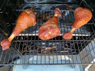 Smoked Turkey Legs - Out of the Smoker.jpeg