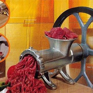 #32 Meat Grinder Vbelt Pulley Sausage Tube & Stuffer.