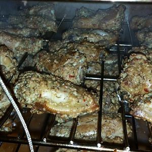 wings in the smoker 20151231.jpg