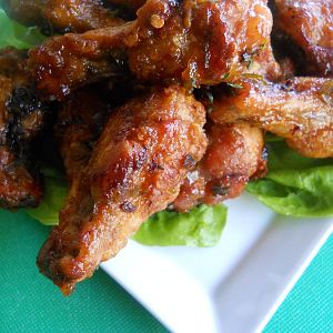 Honey Ginger Glaze Wings-cooking video 10-21-13.JP