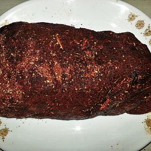 Smoked Mexican Pulled Pork 3- rubbed & refrigerate