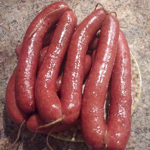 Labor Day 2016 kielbasa smoke.jpg