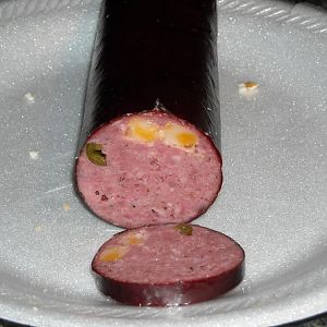 sausage, smoked, summer sausage 001.JPG
