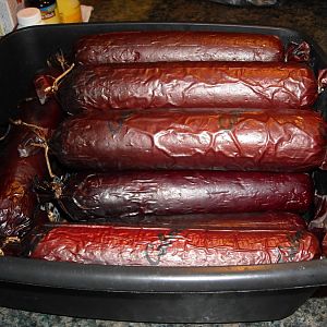 sausage, smoked, summer sausage 004.JPG