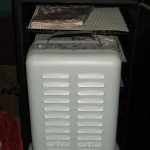 Heater and bacon in cold weather.jpg