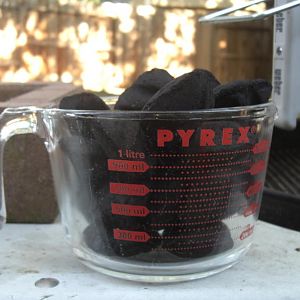 Kingsford Briquette Burn and Ash Experiment 015.JP