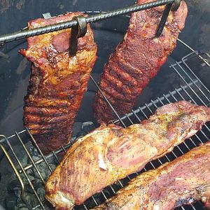 pork ribs on the uds.jpg