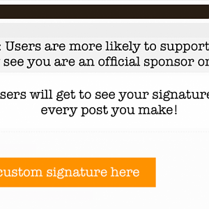 Sponsored Signatures