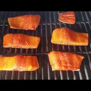 Dry brine smoked salmon