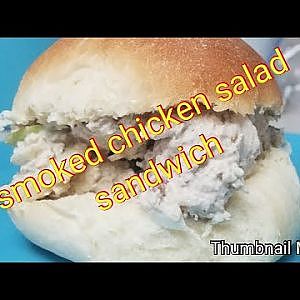 Smoked chiken salad sndwick