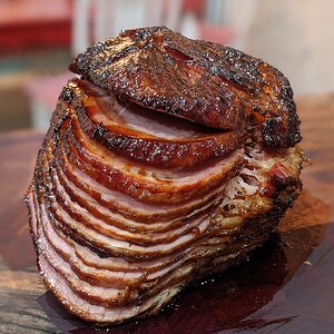 Finished ham