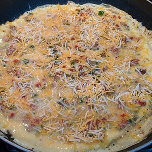 Add Eggs & Cheese
