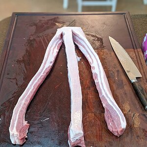 Pork Belly Braid Prep