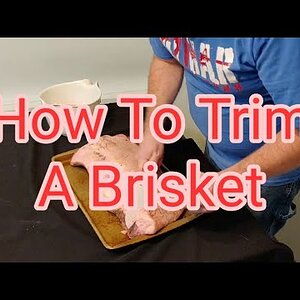 How To Trim A Brisket