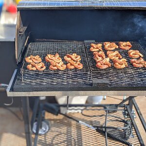 On the pit with Pecan Smoke