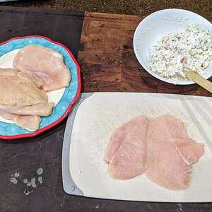 Chicken Breast with Goat Cheese & Bacon