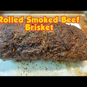 Rolled Smoked Brisket Flat