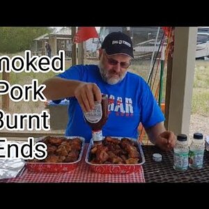 Weber Kettle: Smoked Pork Burnt Ends