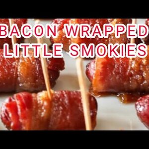 Smoked Bacon-Wrapped Little Smokies