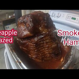 Smoked Pineapple-Honey Glazed Ham: It Was SO Good