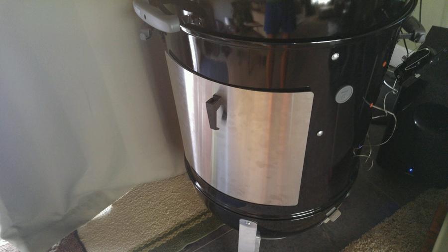 My New Wsm 22 5 With Mods Smoking Meat Forums The Best