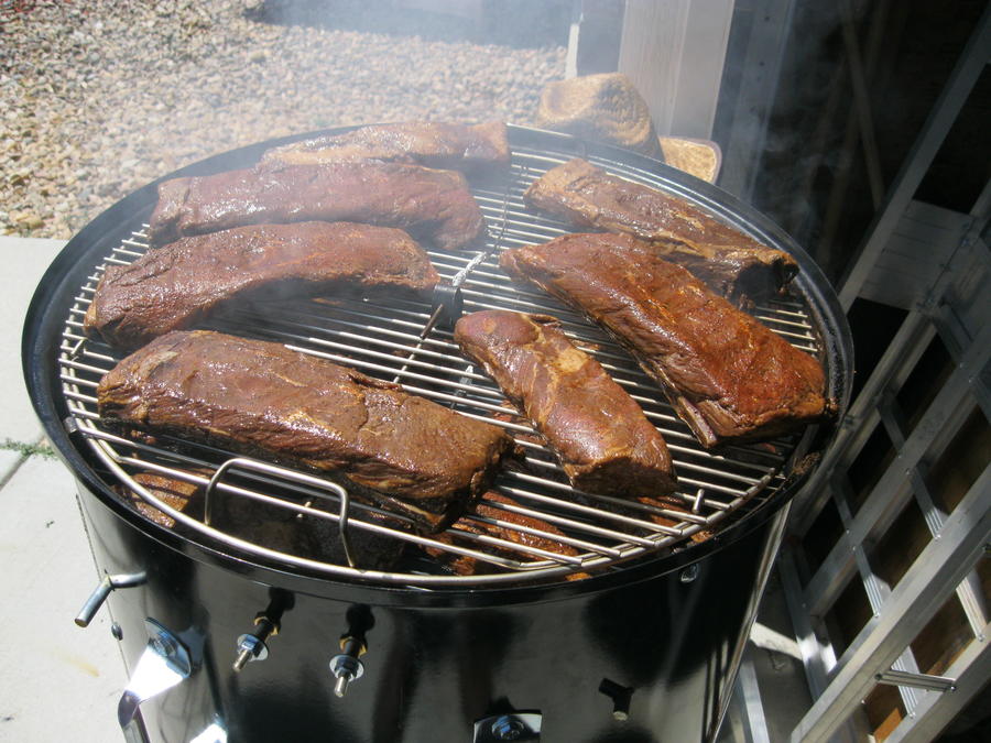 11 Dino Ribs on two racks.JPG