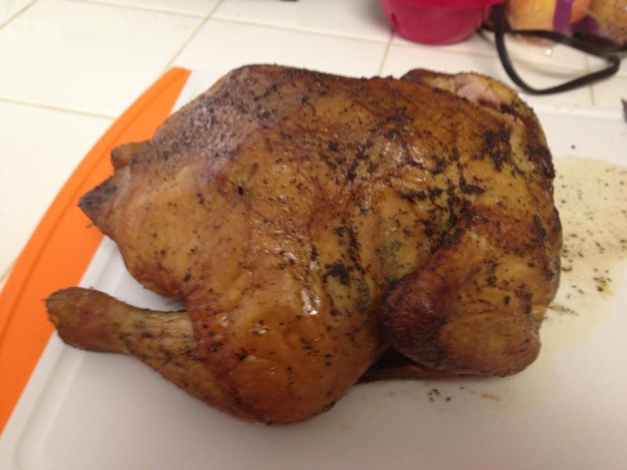 1st Smoked Chicken 2.JPG