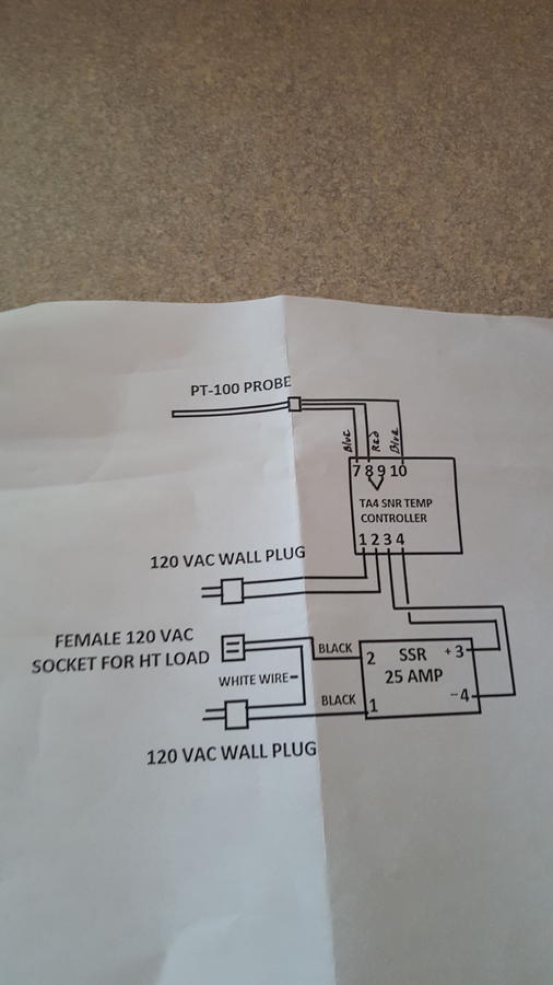 F/C Manual/ Auto-tuning PID Temperature Controller TD4-SNR K Sensor+40A DA SSR 