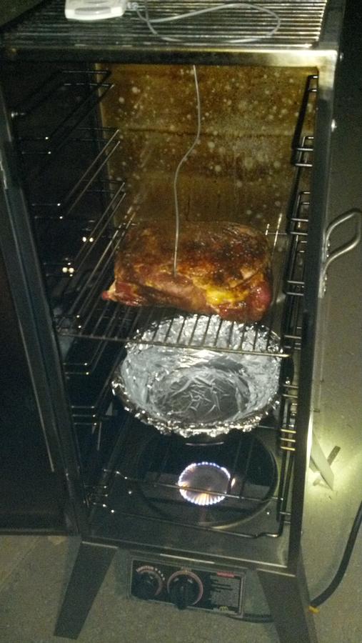 3 Dec 2011 First Butt In Smoker.jpg