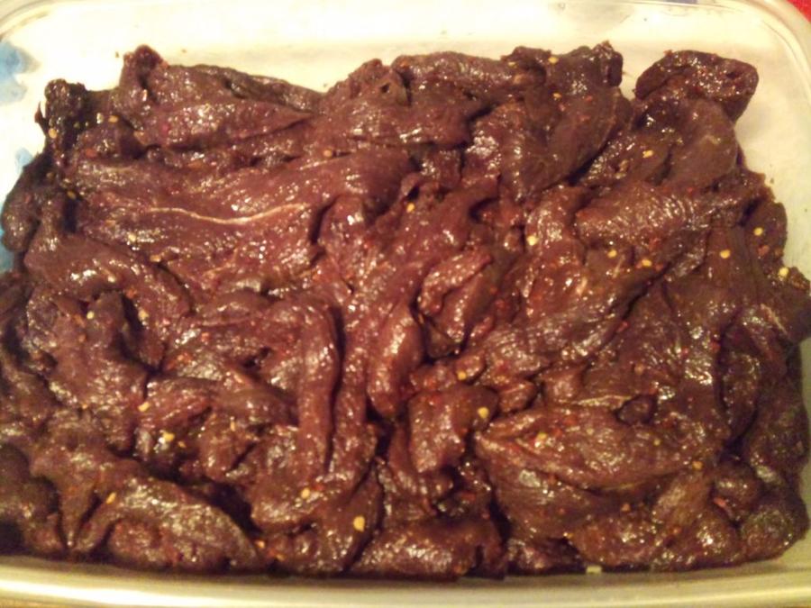 5 lbs Spicy Sweet Goose Jerky.jpg
