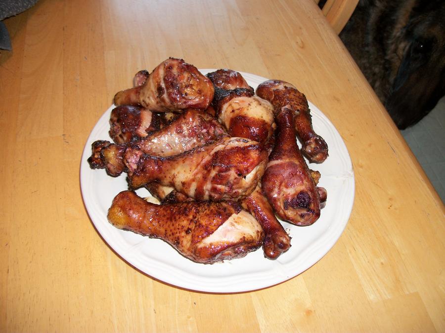 5 - Plate of finished chicken.JPG