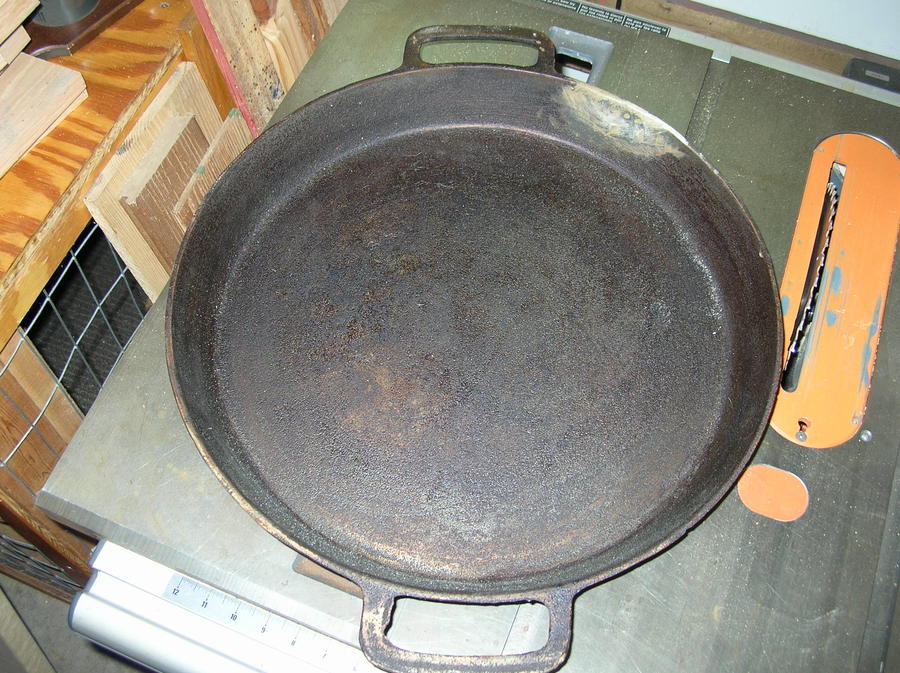 20" Cast Iron Skillet Smoking Meat Forums The Best Smoking Meat