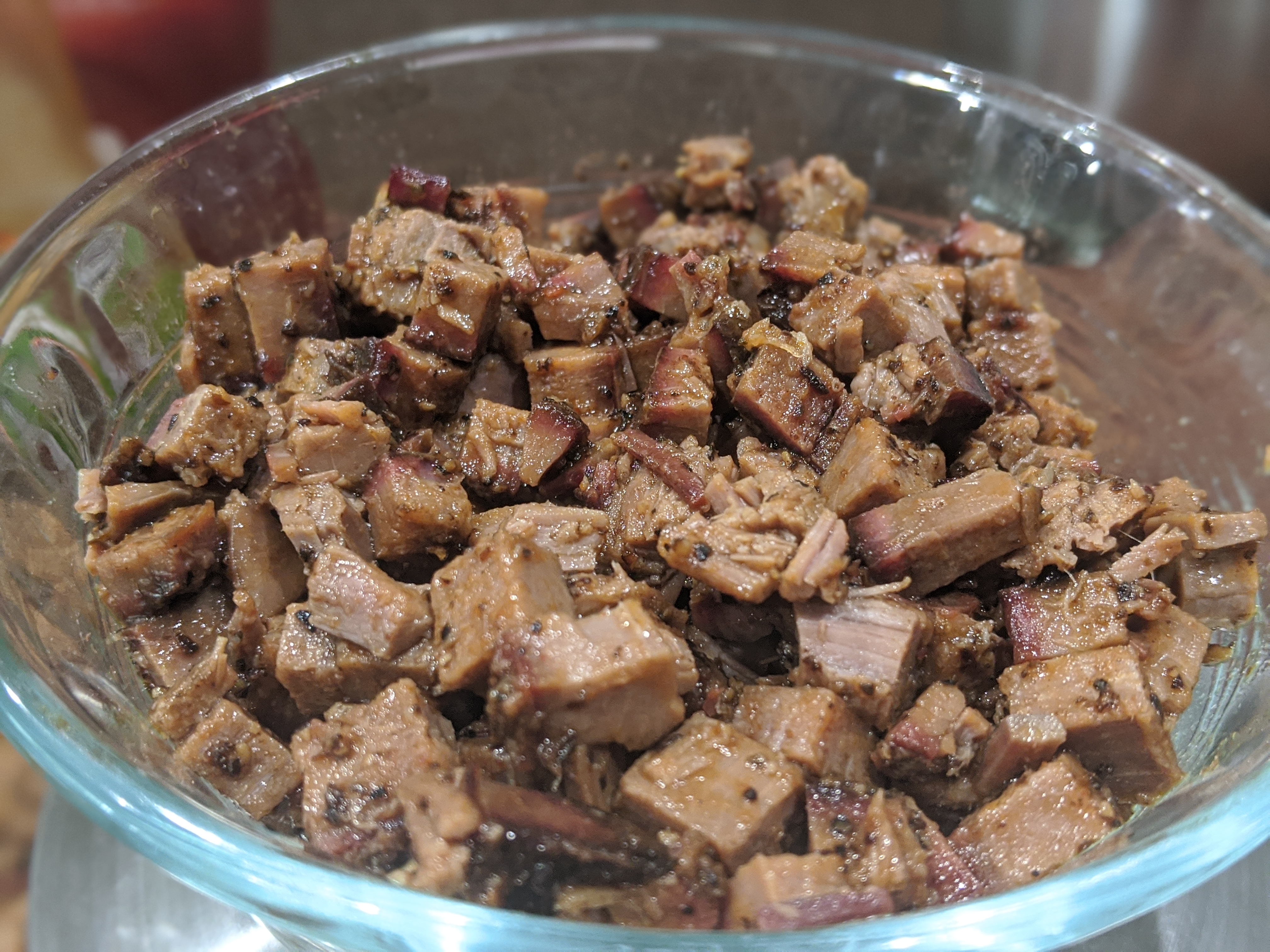 Brisket Diced and Sauced