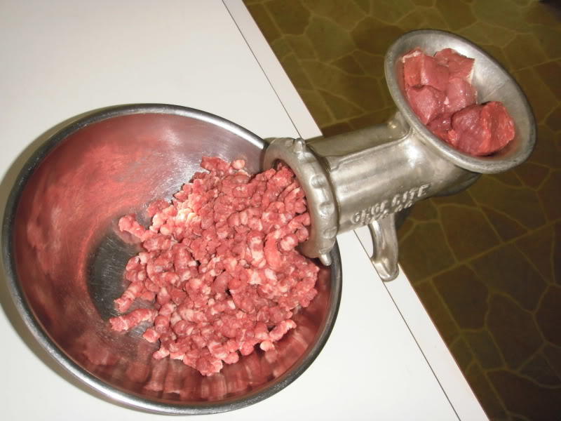 Chop-Rite Two Meat Grinder, Bolt Down Model 12, 3 Pounds per Minute