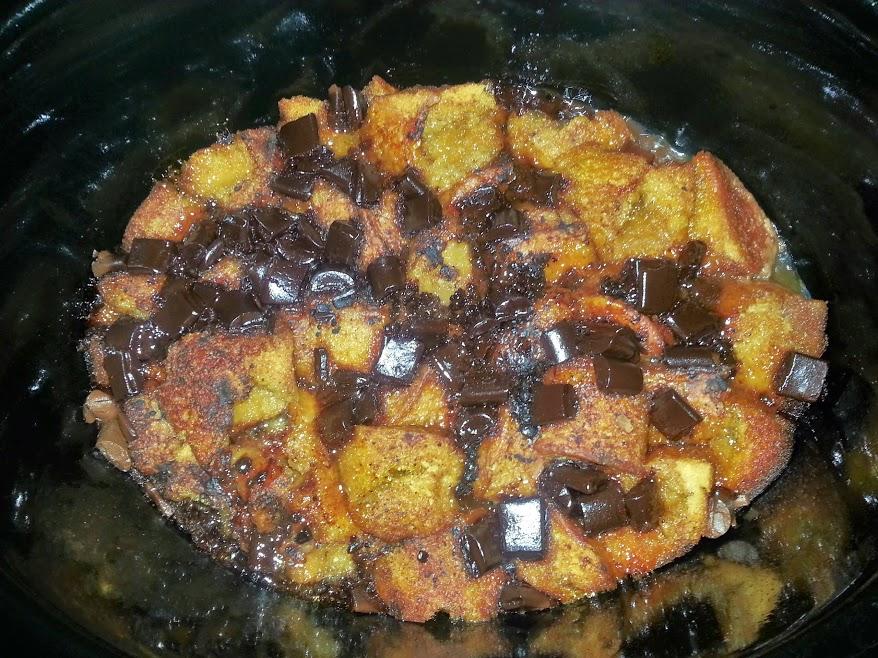 Chocolate Twinkies Bread Pudding II 4- cooking.jpg