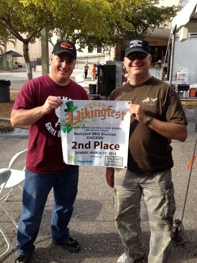 Doug & Steve with 2nd Place Chicken Banner2.JPG