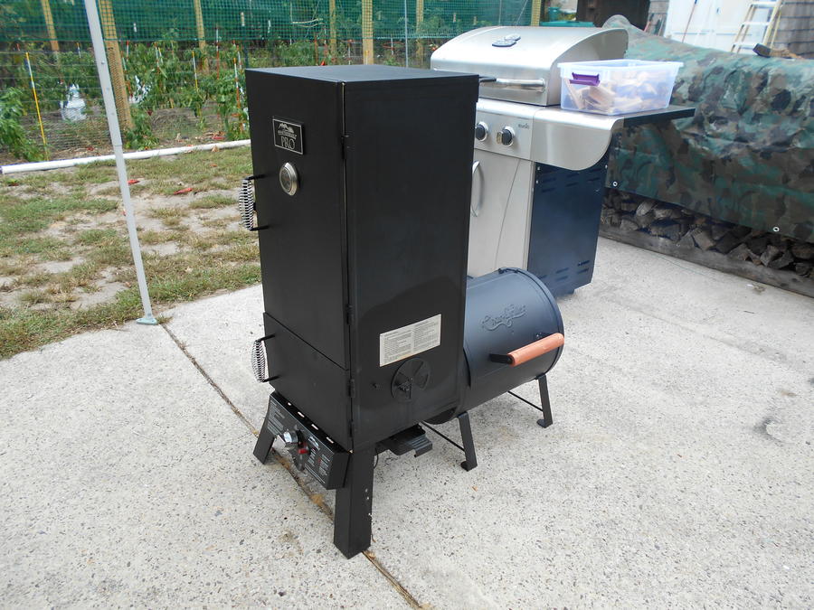 Adding an offset fire box to a vertical smoker. Smoking Meat Forums The Best Smoking Meat Forum On Earth