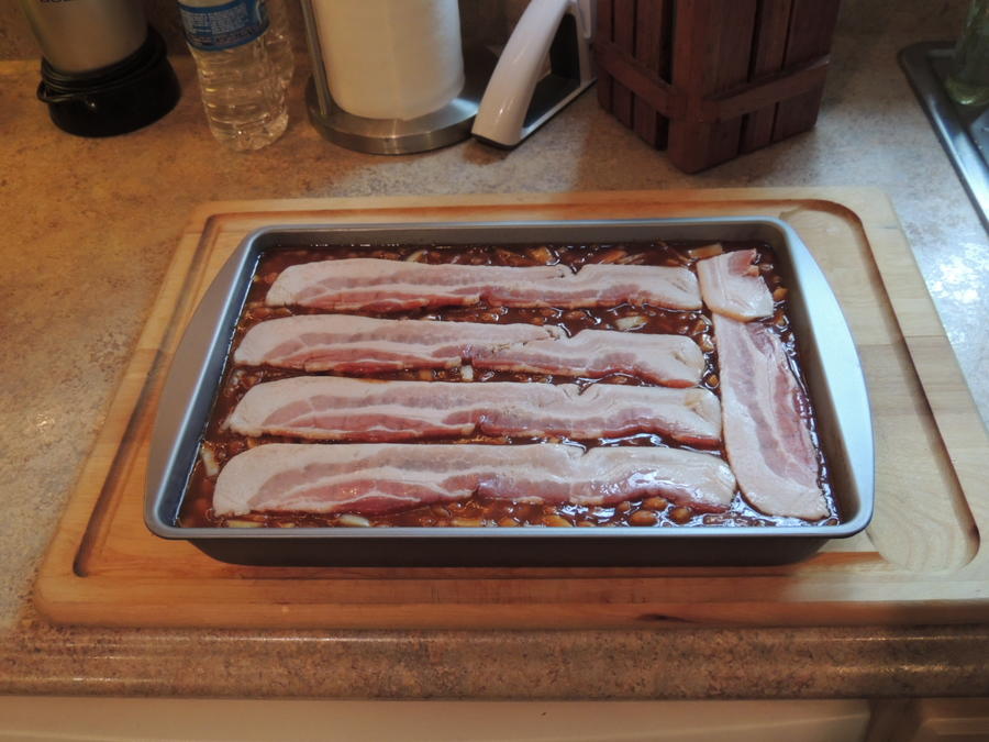 DSCN1216 step 11-beans in the pan.JPG