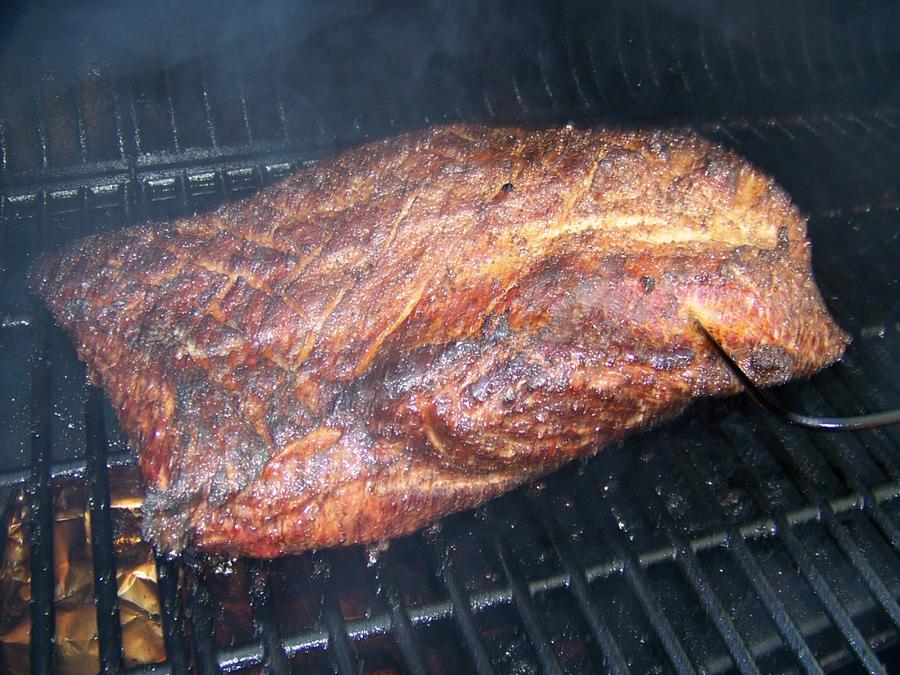 First Brisky on new Smoker! 008 (2).JPG